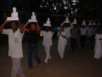 2005 June - keeping 28 Buddha's and opening  Boddhi wall ceremony in Tanzania (2).jpg